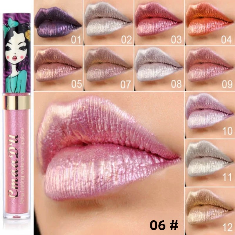 Beauty Makeup Girl - Cmaadu brillant à lèvres scintillant diamant