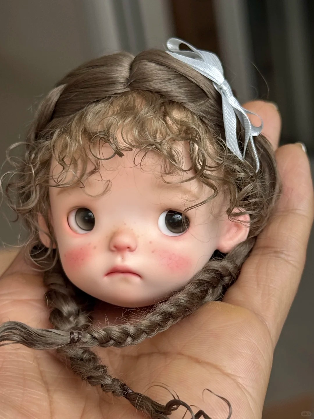 Beauty Makeup Girl - Tête de poupée BJD SD 1/6