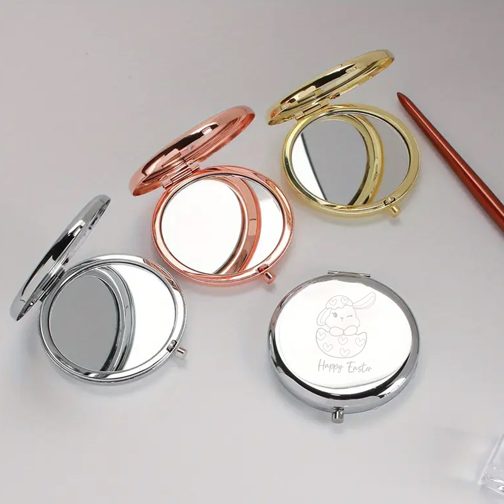 Beauty No Makeup - 1 pièce Miroir de poche rond