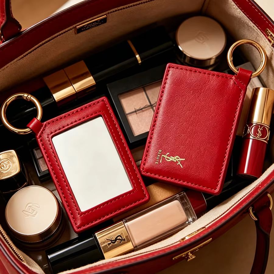 Ysl Beauty Makeup - Miroir de Maquillage de Poche Carré