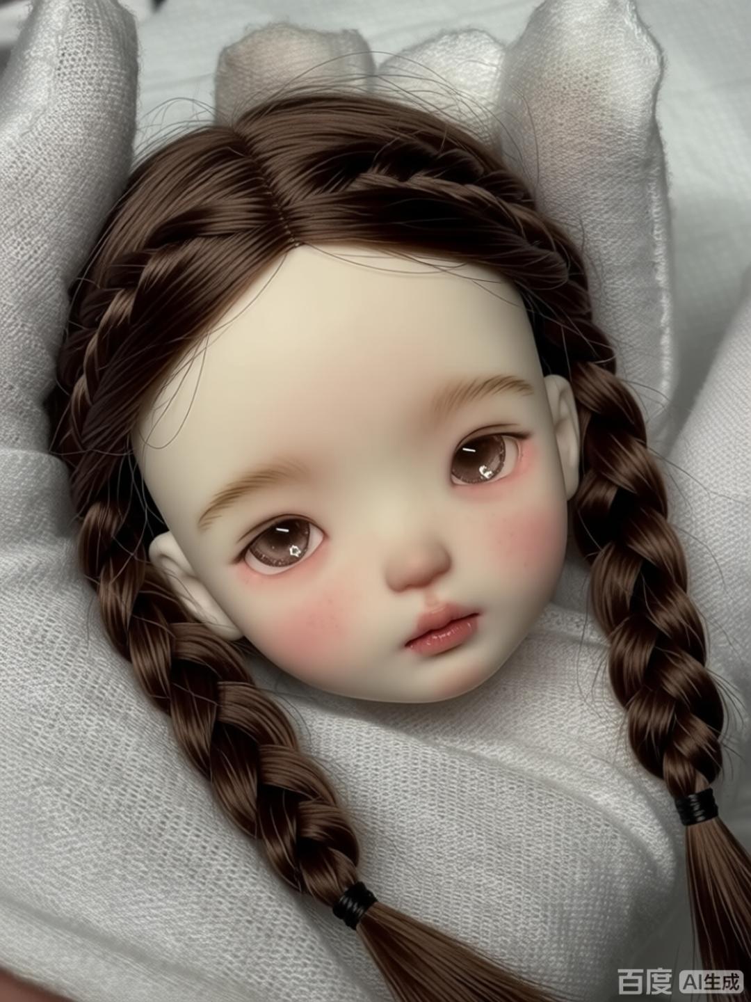 Beauty Makeup Girl - Tête de poupée SD BJD à