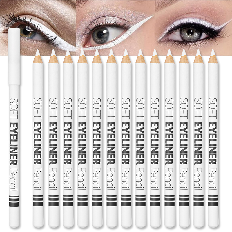 1/12 pièces Eyeliner blanc maq - Beauty Linasi Makeup avis et prix