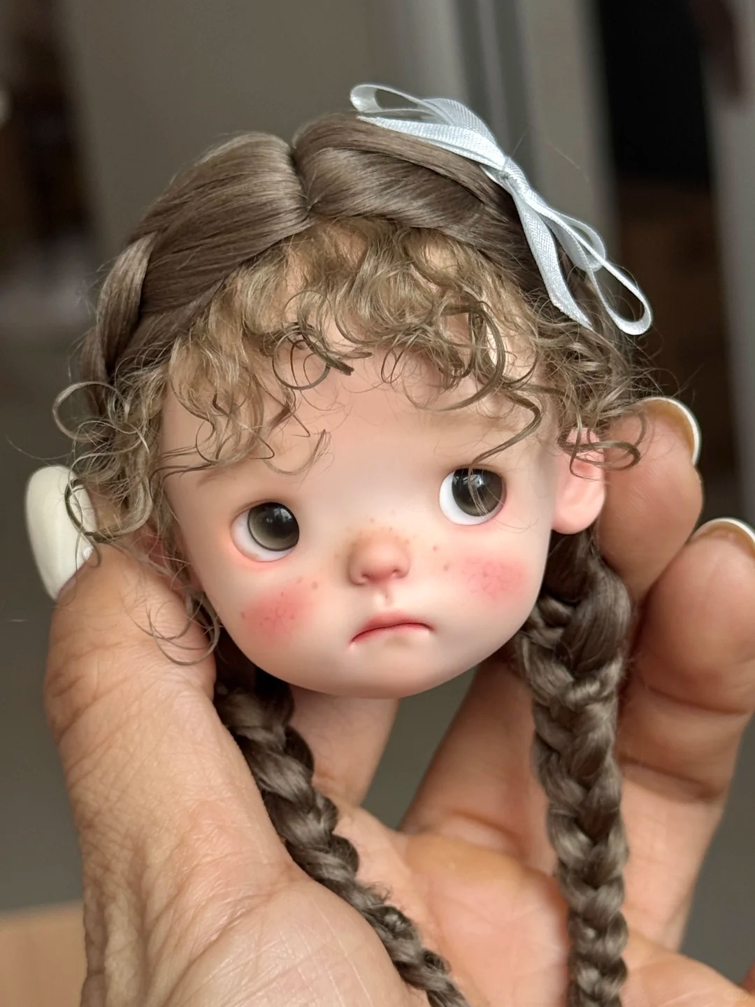 Tête de poupée BJD SD 1/6 en r - Beauty Makeup Girl avis et prix