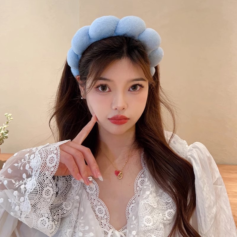 Rétro gonflé bandeau éponge ba - Beauty Makeup Girl avis et prix