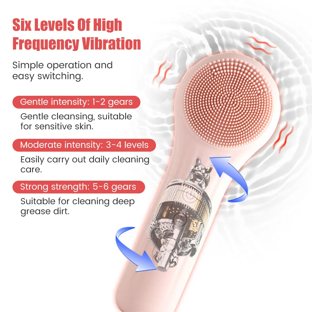 Nettoyeur de brosse faciale en - Electric Face Cleanser Brush avis et prix