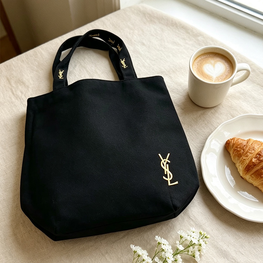 Sac à bandoulière en toile noi - Ysl Beauty Makeup avis et prix