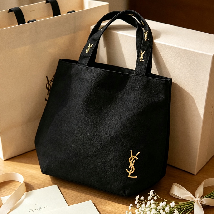 Sac à bandoulière en toile noi - Ysl Beauty Makeup avis et prix