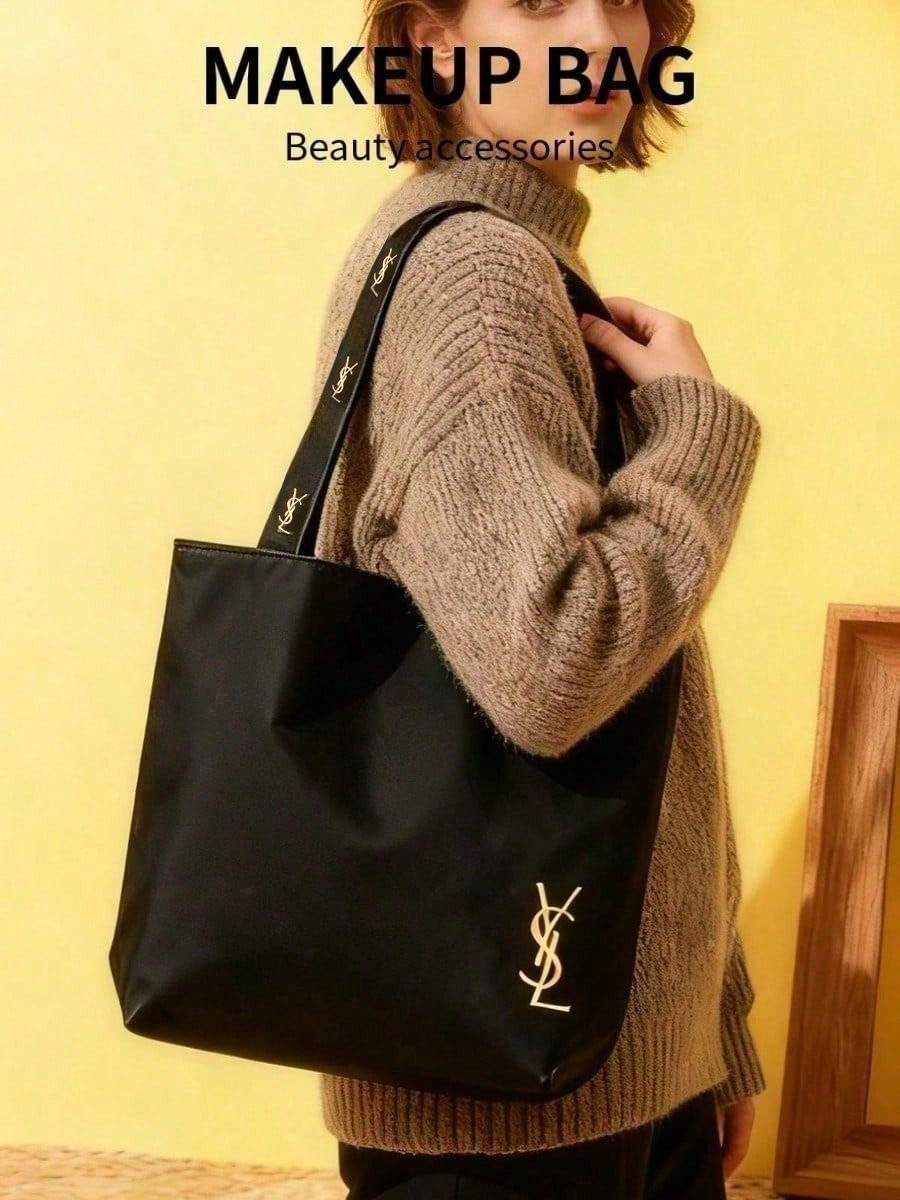 Sac à bandoulière en toile noi - Ysl Beauty Makeup avis et prix