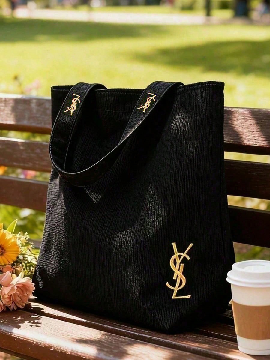 Sac à bandoulière en toile noi - Ysl Beauty Makeup avis et prix