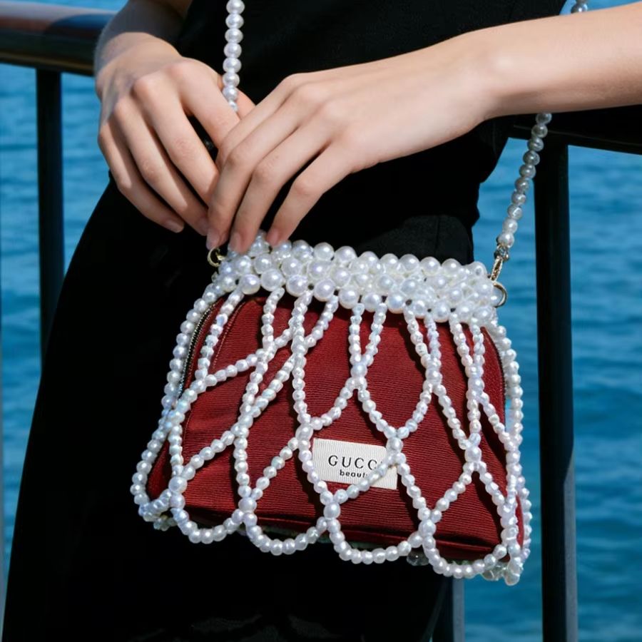Sac Gucci Gucci's Bag Red Mini - Ysl Beauty Makeup avis et prix