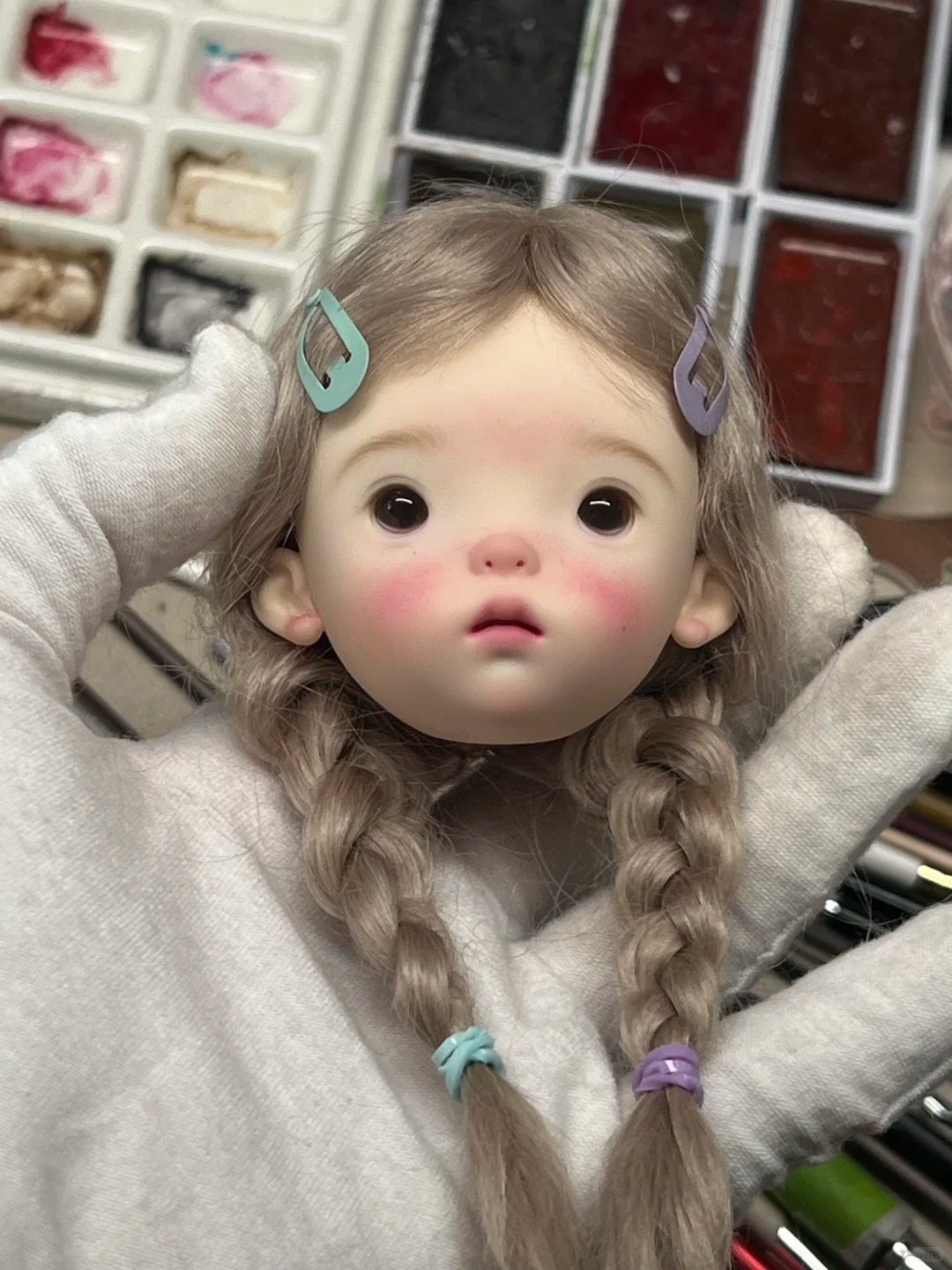 SD BJD poupée 1/6 Landoudou tê - Beauty Makeup Girl avis et prix