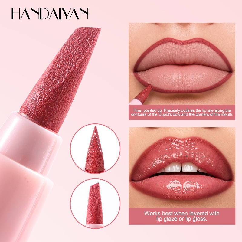 Crayon à lèvres 6 couleurs, lo - Beauty Linasi Makeup avis et prix