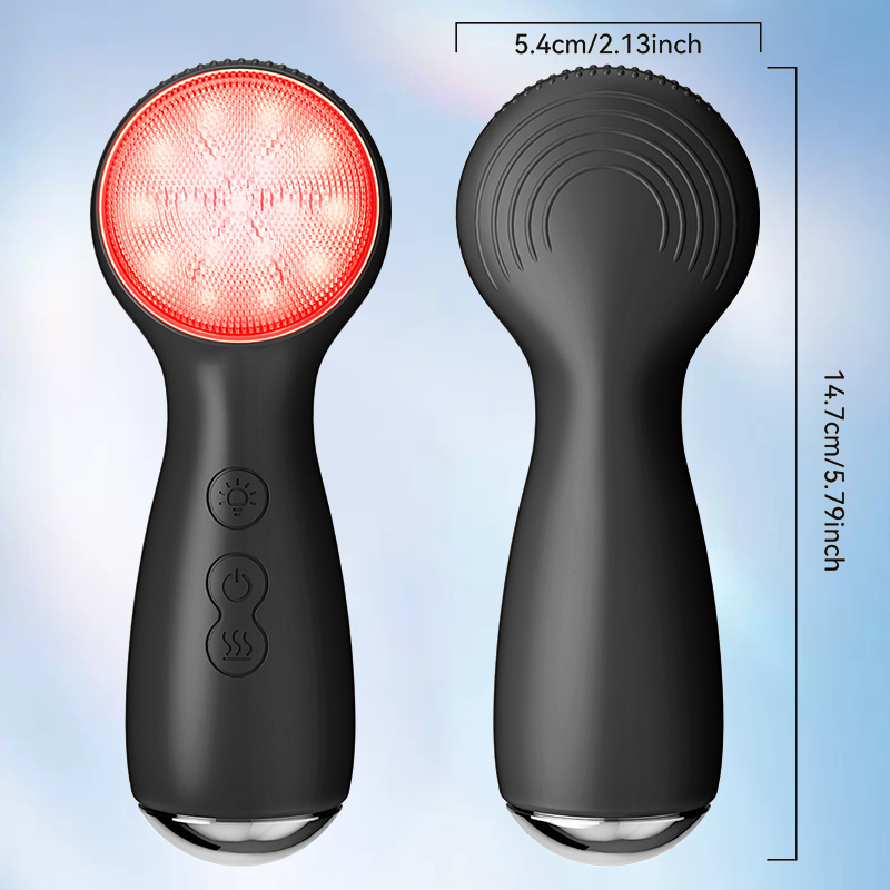 Masseur facial en silicone LED - Electric Face Cleanser Brush avis et prix