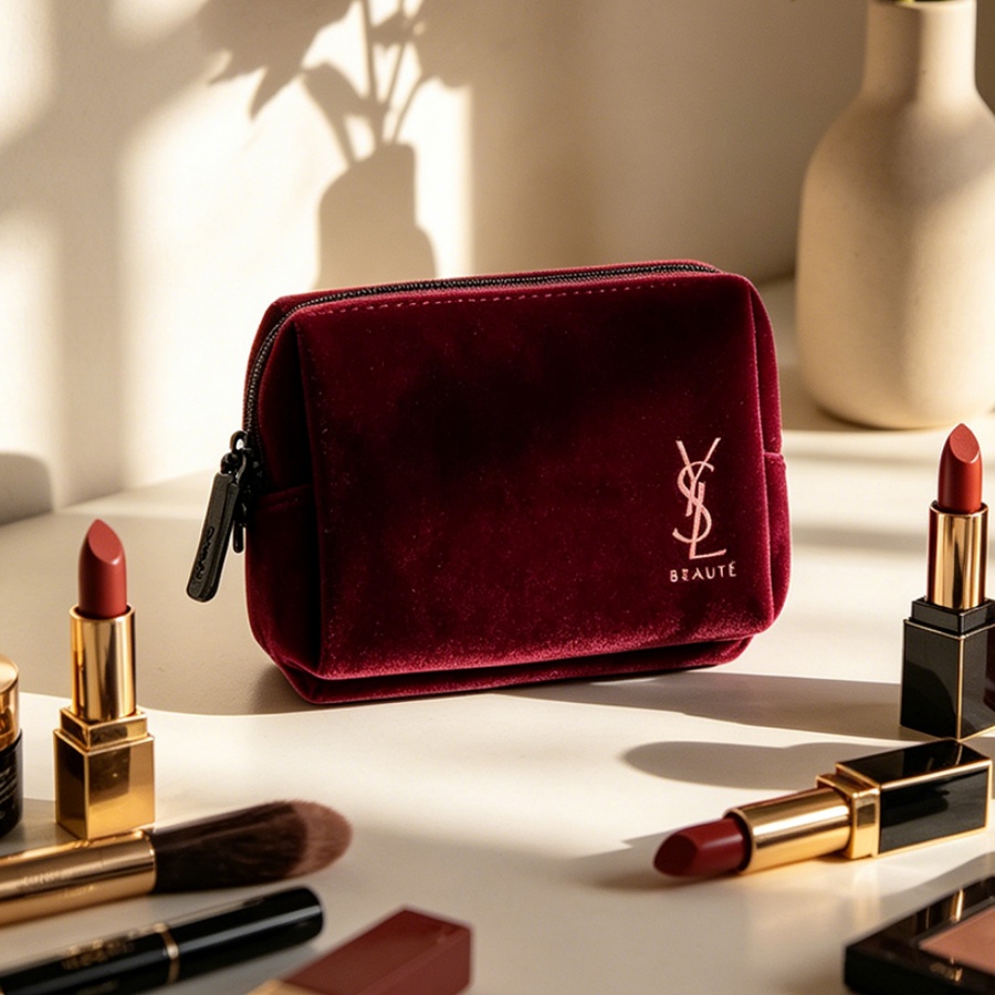 Sac à cosmétiques carré portab - Ysl Beauty Makeup Bag avis et prix