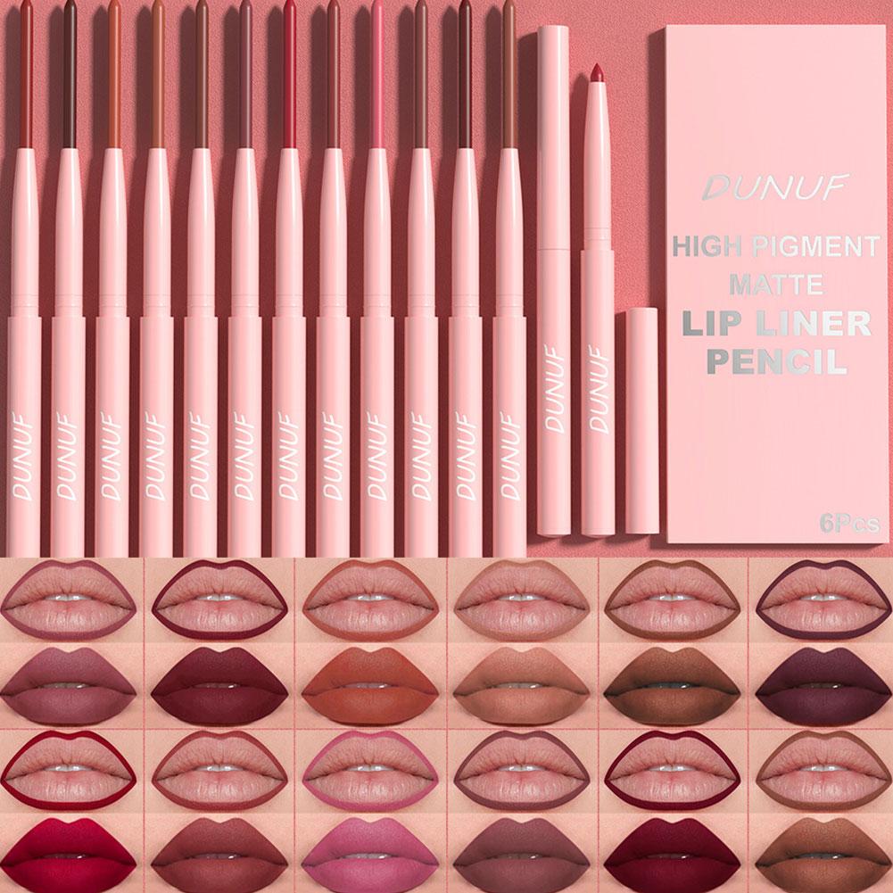 Ensemble de 6 crayons à lèvres - Beauty Linasi Makeup avis et prix