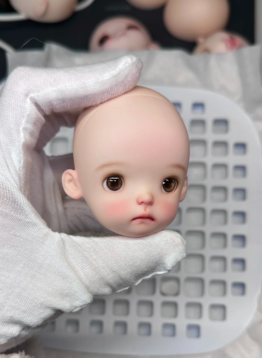 Tête de poupée BJD SD 1/6 en r - Beauty Makeup Girl avis et prix