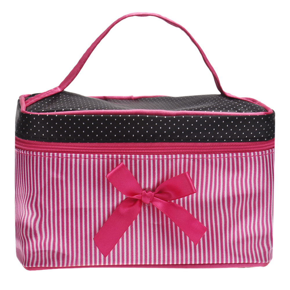 Trousse de maquillage à rayure - Ysl Beauty Makeup Bag avis et prix